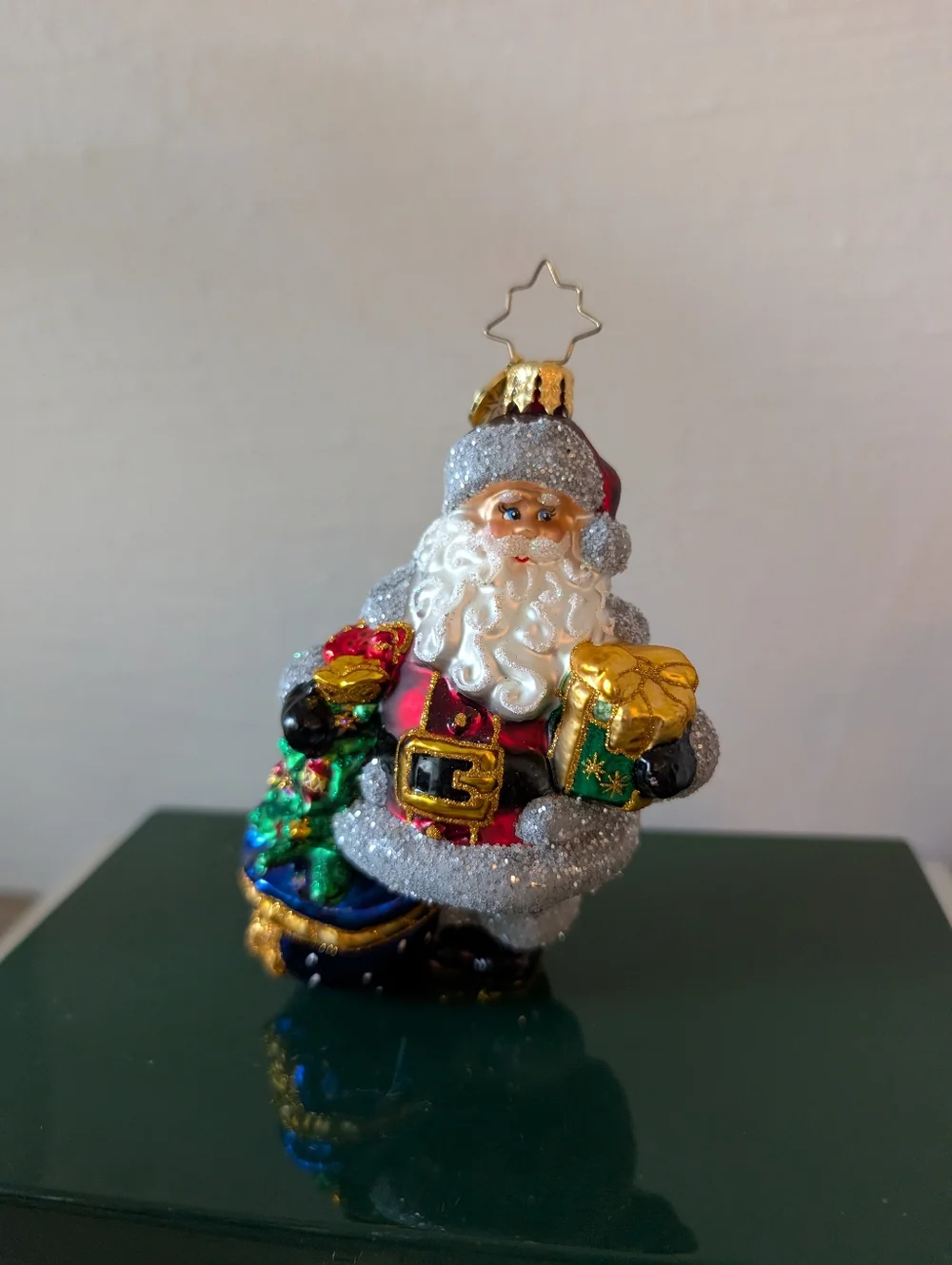 Christopher Radko festive glass